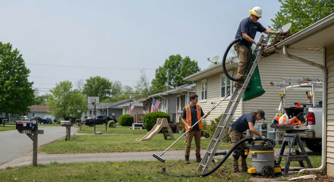 Gutter Installation in Grandview, IN near me